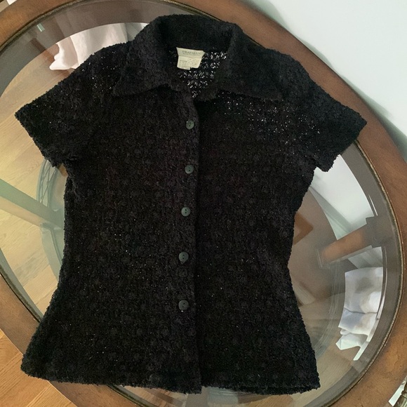 Lace Collared Cardigan - Picture 1 of 4